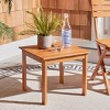 Randor Folding Table - Indoor/Outdoor - PAT7059 - Natural - Safavieh - 2 of 4