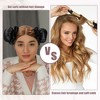 Unique Bargains Heatless Hair Curler Curling Rod 2 Set - 3 of 4