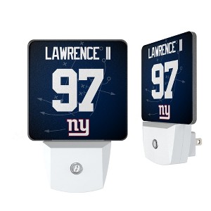 NFL New York Giants Players Game Tactic Night Light 2-Pack - 1 of 4