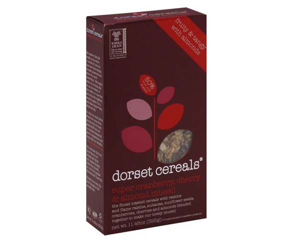 Dorset Cereals Super Cranberry, Cherry & Almond Muesli - 11.46oz