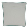 Saro Lifestyle Beaded Flower Pillow - Down Filled, 16" Square, Blue - 2 of 3