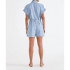 Women's Adeya Stripe Denim Romper - ETICA - 3 of 4