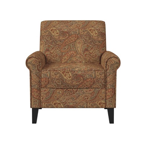 Paisley discount print armchair