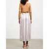 Women's Elastic Waistband Pleated Skirt - SKIES ARE BLUE - 4 of 4