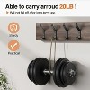 LunaLulinlk Coat Hook for Hanging, 10 Pack Large Stainless Wall Hooks for Bedroom, Living Room & Kitchen-10KG (Max) - 4 of 4