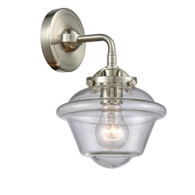 Oxford - 1 Light Wall Sconce-9 Inches Tall and 7.5 Inches Wide