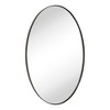 TEHOME Javell Oval Stainless Steel Framed Wall Mounted Bathroom Vanity Mirror - 2 of 4
