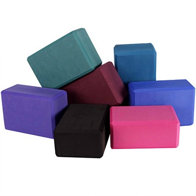 Yoga Accessories 6 Inch Large Non Slip Foam Yoga Superblock to Gain Strength, Enhance Flexibility, and Lower Risk of Injury for Beginners and Seniors