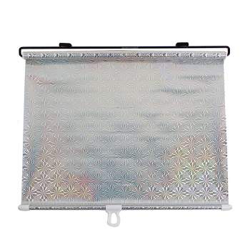 Unique Bargains Sun Shade Window Screen Cover Sunshield Protector for Car 51.2" x 26.8" Silver Tone 1 Pc