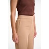 Lafidi Women’s High-Rise Cropped Pants – Straight Leg Business Casual Trousers with Slash Pockets and Elastic Back Waist - 4 of 4