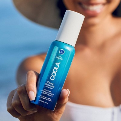 Coola Classic Face Organic Sunscreen Mist - SPF 50 - 3.4oz - Ulta Beauty