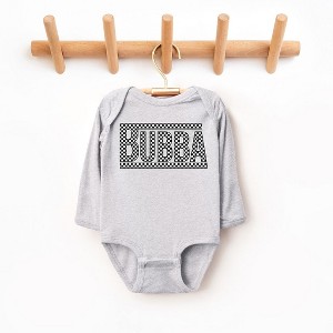 The Juniper Shop Bubba Checkered Baby Long Sleeve Bodysuit - 1 of 3