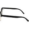 grinderPUNCH - Mens Non Prescription Clear Lens Glasses Black/Gold - 4 of 4
