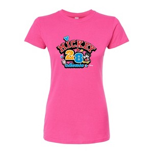 Women's - Disney - Mickey Mouse Fitted Graphic T-Shirt - 1 of 3