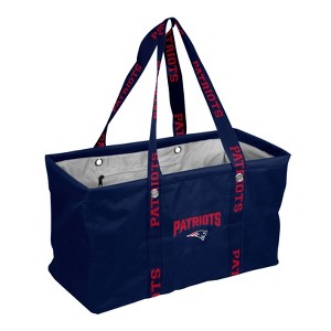 NFL New England Patriots Picnic Tote: Sports Pattern Polyester Bag - 1 of 1