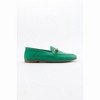 Penny - Green Leather Horsebit Loafers | | Forever & Always Shoes - 2 of 4