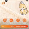 Joyfy Adults Wearable Blanket Hoodie for Women Men Giant Pocket Sleeves FlaWarm Oversized Fleece Winter Sweatshirt Blanket Birthday Gift Cat - 4 of 4