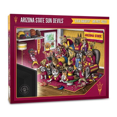 NCAA Arizona State Sun Devils Purebred Fans 'A Real Nailbiter' Puzzle - 500pc