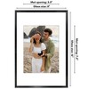 Americanflat Aluminum Picture Frame with Mat - 2 of 4
