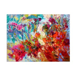 Trademark Fine Art - Dorothy Fagan  Let Me Bloom Canvas Art - 1 of 4