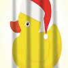 Carnation Home Fashions "Christmas Ducky" Fabric Shower Curtain - Multi 70x72" - 3 of 3