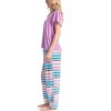 Muk Luks Artistic Garden S/S Capri Set - 3 of 4