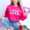 Simply Sage Market Women's Graphic Sweatshirt Love Is All You Need Split - 2 of 4