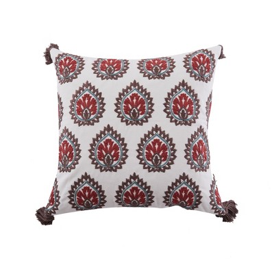 Kassandra Embroidered Medallion Decorative Pillow - Levtex Home