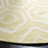 Dhurries DHU556 Hand Woven Flat Weave Indoor Rugs - Safavieh - 3 of 4