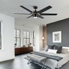 BestParts 60" Modern Integrated LED Ceiling Fan - Remote Control, Energy-Saving Reversible Motor, ETL Certified - 4 of 4