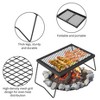 Garvee Heavy Duty Steel Over Fire Campfire Grill with Carrying Bag for Outdoor Open Flame Cooking and BBQ - 4 of 4