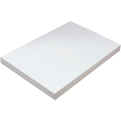 Pacon Heavyweight Tagboard, 12 x 18 Inches, 11 Pt, White, pk of 100