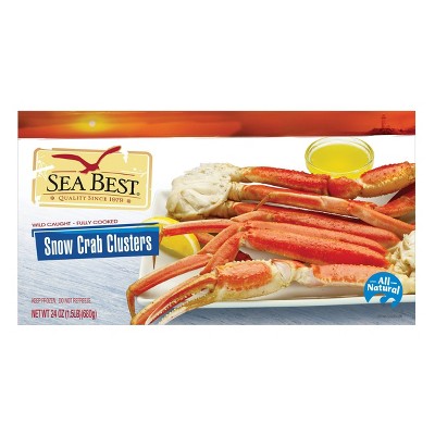 Sea Best Snow Crab Clusters - Frozen - 24oz