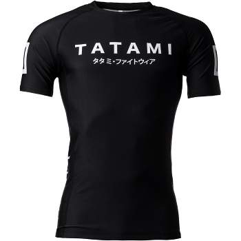 Tatami Fightwear Katakana Short Sleeve Rashguard - Black