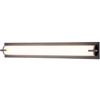 C Cattleya Oil-rubbed Bronze LED Vanity Light Wall Sconce with Acrylic Shade