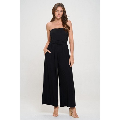 Target store strapless jumpsuit