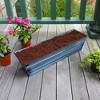 ACHLA Designs Rectangular Steel Planter Box: 22"x66"x5", Outdoor Garden Kit with Coir, Crab Shell & Kelp Meal - 3 of 4