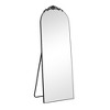 Dovelina Vintage Arched Full Length Standing Mirror Vanity Floor Mirror - 4 of 4