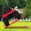 DSVIMOY Easy Lawn Mower Lift, 800 Lbs Capacity Lawn Tractor Lifter, Universal, Lawn Tractor 45° Tilt Adjustable, Red, 45.6"*20.9"*37.4" - 4 of 4