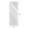 PAGED Rectangle Full Length Mirror,Wall-Mounted Full Body Mirror with LED Light,Suitable for Bedroom,Living Room - 3 of 4