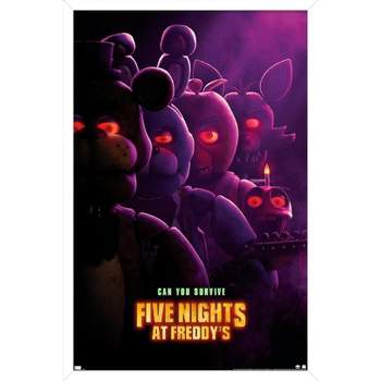  Trends International Five Nights at Freddy's: Special Delivery  - Collage Wall Poster, 22.37 x 34.00, Barnwood Framed Version :  Everything Else