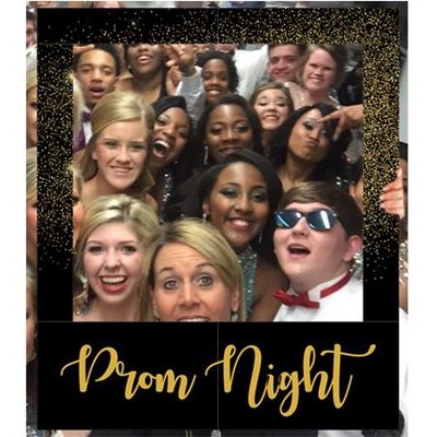 LEMONSODA Prom Night Party Frame Photo Prop, 35 X 30 inches
