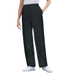 Woman Within Plus Size Tall Better Fleece Sweatpant - 1 of 4