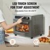Mojgar Air Fryer Toaster Oven, 25L Convection Oven,  Stainless Steel Toaster Ovens Countertop Combo with Grill - 3 of 4