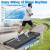 Walking Pad Treadmill with 12% 9-Level Auto Incline, 450 lbs Capacity Bluetooth Speaker Under Desk Treadmills for Home Hiking, 5 MPH, Black-PACEROCKER - 2 of 4