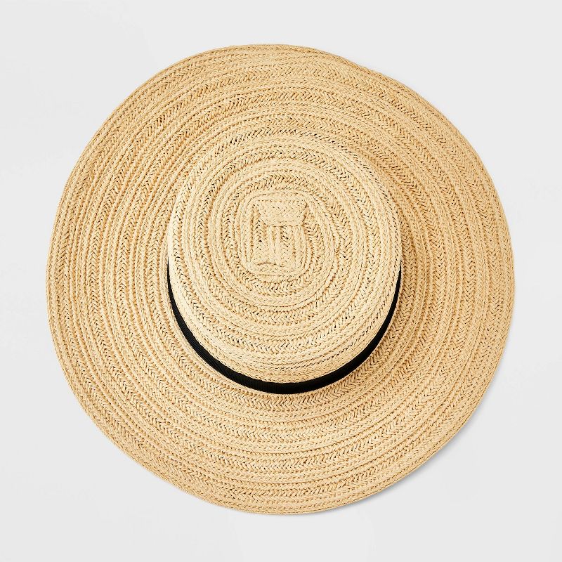Straw Boater Hat - Universal Thread™, 4 of 8