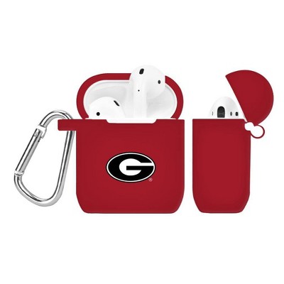 NCAA Georgia Bulldogs Silicone Cover for Apple AirPod Battery Case
