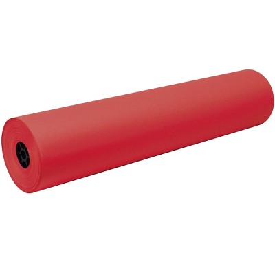Tru-Ray Art Roll, 36 Inches x 500 Feet, 76 lb, Festive Red