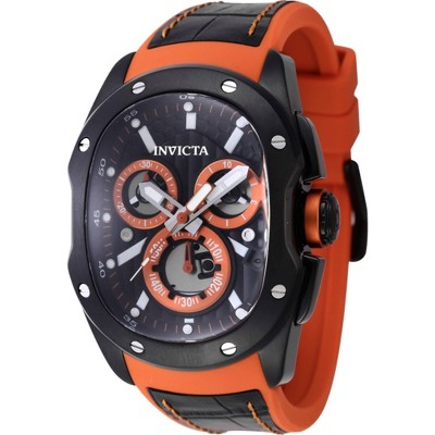 Invicta 45438 Men's Lupah Revolution 2.0 Quartz Chrono Strap Watch