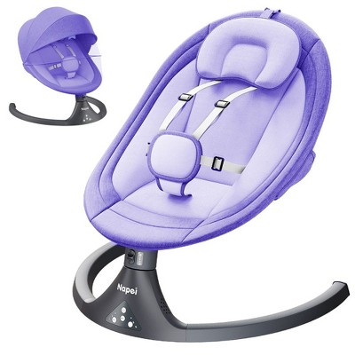 Napei Electric Baby Swing for Infants and Toddlers,with Bluetooth Music , 2 Seat Position,
5 Swing Angles with Gentle Speed
